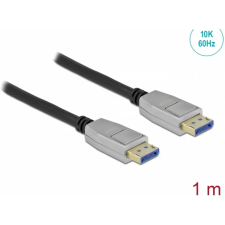 DELOCK DisplayPort 2.0 Összekötő Fekete-Szürke 1m 80265 kábel és adapter