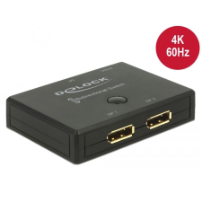 DELOCK Displayport 2 1 kapcsoló kétirányú 4K 60 Hz (18750) (DE18750) kábel és adapter