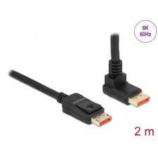DELOCK DisplayPort 8K 60 Hz 2m (87055) (DE87055) kábel és adapter