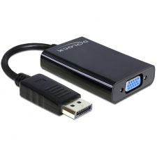 DELOCK Displayport apa > VGA 15 pin anya + audio + táp adapter kábel és adapter