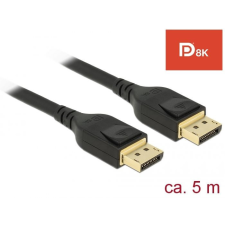  DeLock DisplayPort cable 8K 60 Hz 5m DP 8K certified Black kábel és adapter