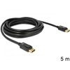 DELOCK Displayport kábel 5m