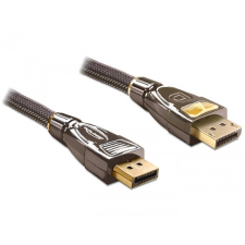 DELOCK Displayport kábel, apa > apa 1 m kábel és adapter
