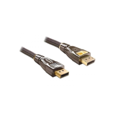 DELOCK Displayport Kabel DP -> DP St/St 1.00m 4K Premium (82770) kábel és adapter