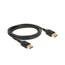 DELOCK DisplayPort Kabel     St > St 8K 60Hz 3.00m schwarz (85661) kábel és adapter