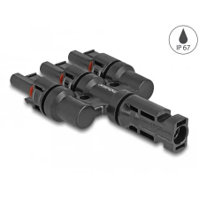 DELOCK DL4 napkonnektorok 1 x apa - 3 x anya (60024) napelem