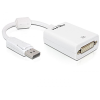 DELOCK DL61765  Displayport male -> DVI 24+5 female adapter (DL61765) - Átalakítók