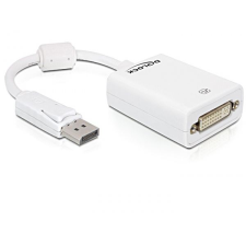 DELOCK DL61765  Displayport male -> DVI 24+5 female adapter (DL61765) - Átalakítók kábel és adapter