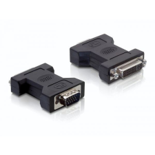 DELOCK DL65017 DVI 24+5 female -&gt; VGA 15tus male adapter kábel és adapter