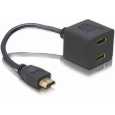 DELOCK DL65056 HDMI male -> 2x HDMI female adapter (DL65056) - Átalakítók kábel és adapter