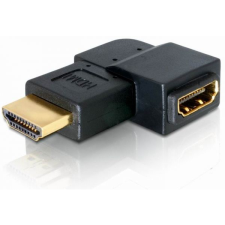 DELOCK DL65077 HDMI male -> HDMI male 90° balra elforgatott adapter (DL65077) kábel és adapter
