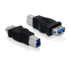 DELOCK DL65179 USB 3.0-B male -> USB 3.0-A female adapter (DL65179) - Átalakítók