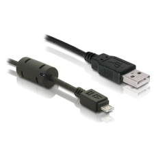 DELOCK DL82298 USB2.0–A apa - Micro-A USB apa kábel 1m (DL82298) kábel és adapter