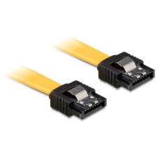 DELOCK DL82797 kábel SATA 6 Gb/s fém rögzítőkkel 10 cm (DL82797) kábel és adapter