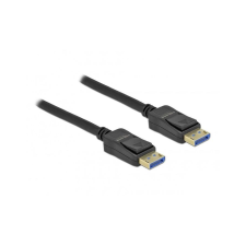 DELOCK DP Kabel 10K 60Hz 54Gbps Kunststoffgehäuse 1 m (80261) kábel és adapter