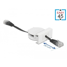 DELOCK Easy 45 modulos hálózati behúzható kábel RJ45 Cat.5e fekete egyéb hálózati eszköz