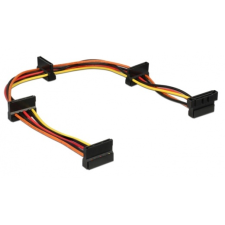 DELOCK elock SATA-tápkábel 15 tus csatlakozódugóval > 4 x kábel és adapter