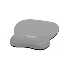 DELOCK ergonomikus egérpad csuklótámasszal szürke 245x206mm (12698) egérpad