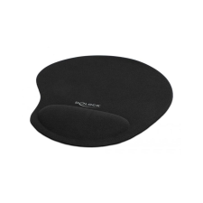 DELOCK Ergonomisches Mauspad mit Gel Handballenauflage schw. (12040) asztali számítógép kellék