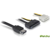 DELOCK eSATAp - SATA 22 tűs 3,5" HDD kábel, 1m