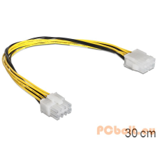 DELOCK Extension Cable Power 8 pin EPS male > female kábel és adapter