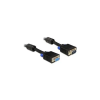 DELOCK Extension cable SVGA 2m male-female (82564