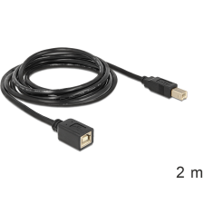 DELOCK Extension Cable USB 2.0 B male &gt; B female 2m kábel és adapter