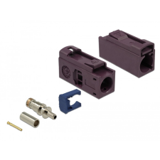 DELOCK FAKRA D 25 mm (hosszú) anya a krimpeléshez kábel és adapter