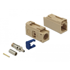 DELOCK FAKRA I 25 mm (hosszú) anya a krimpeléshez kábel és adapter