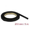 DELOCK Fekete zsugorcső 5 m x 8 mm