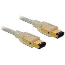 DELOCK FireWire 3 m összekötő kábel 6/6 tűs (82575) (DL82575) kábel és adapter