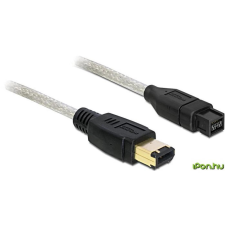 DELOCK FireWire Átalakító Átlátszó 1m 82595 kábel és adapter