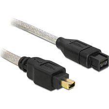DELOCK FireWire cable 1.0m 9p/4p kábel és adapter