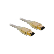 DELOCK FireWire-Kabel FW400 6pin -> FW400 6pin St/St 2,00 retail (82574) kábel és adapter