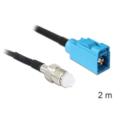 DELOCK FME jack > FAKRA Z jack RG-174, 2 m kábel és adapter