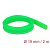 DELOCK Fonott kábelharisnya nyújtható 2 m x 19 mm zöld