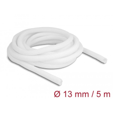 DELOCK Fonott kábelharisnya önzáródó 5 m x 13 mm fehér egyéb hálózati eszköz