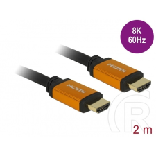 DELOCK HDMI 8K kábel 2m (fekete) kábel és adapter