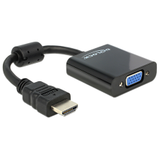 DELOCK - HDMI-A > VGA M/F adapter - 65512 kábel és adapter