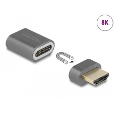 DELOCK HDMI adapter apa - anya 8K 60 Hz mágneses (66684) audió/videó kellék, kábel és adapter
