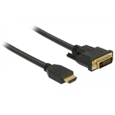 DELOCK HDMI - DVI 24+1 kétirányú kábel 2 m (3 év) kábel és adapter