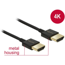 DELOCK HDMI-kábel Ethernettel - HDMI-A &gt; HDMI-A, 3 kábel és adapter