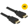 DELOCK - HDMI M/M összekötő 4K 0.5m - 84751