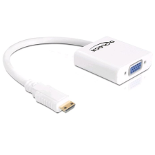 DELOCK HDMI-mini C adapter apa > VGA anya (65348) (65348) kábel és adapter