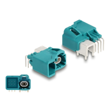 Delock HDMTD szimpla + Táptűs (Powerpin) apa hajlított PCB kábel és adapter