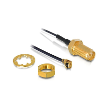 DELOCK HF Kabel I-PEX -> RP-SMA St/Bu 0.35m (88379) kábel és adapter