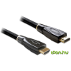 DELOCK High Speed HDMI with Ethernet - Video-/Audio-/Netzwerkkabel - HDMI - 28 AWG - HDMI, 19-polig (M) - HDMI, 19-polig (M)