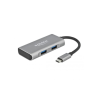 DELOCK HUB USB 3.2Gen2 Typ-C 2xTyp-A Bu 2xTyp-C Bu extern (63260)