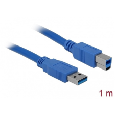 DELOCK Kábel - 82580 (USB3.0, A-B kábel, apa/apa, kék, 1m) kábel és adapter