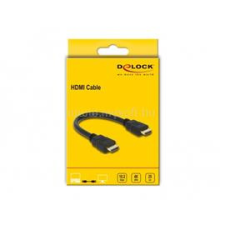 DELOCK Kábel - 83352 (HDMI -> HDMI 4K, apa/apa, 0,25m) (DL83352) kábel és adapter